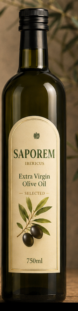 Saporem Ibericus cream Selected AOVE bottle