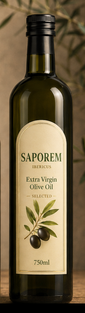 Saporem Ibericus cream Selected AOVE bottle